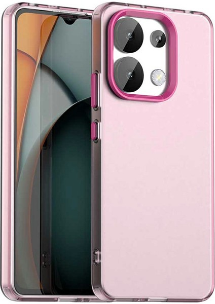 Xiaomi Redmi Note 13 4G Telefon Arka Kapak-Kırmızı (Yurt Dışından)