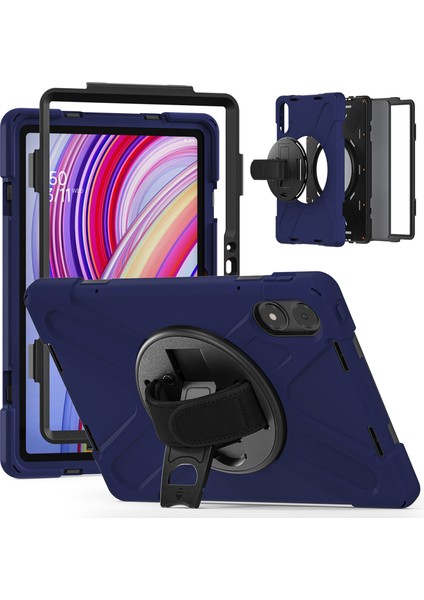 Xiaomi Redmi Pad Pro 5G-Redmi Pad Pro-Poco Pad 5G-4G Tpu Pc Silikon Kapak-Lacivert (Yurt Dışından)