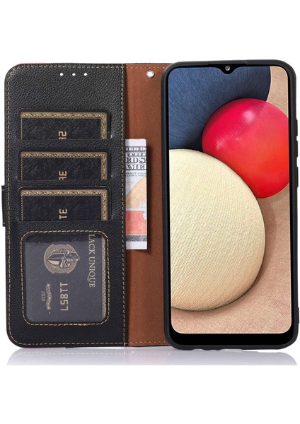 Xiaomi Redmi Note 14 4G Kılıf Rfıd Engelleme Cüzdan Pu Deri Telefon Kapağı-Siyah (Yurt Dışından) fırsatları
