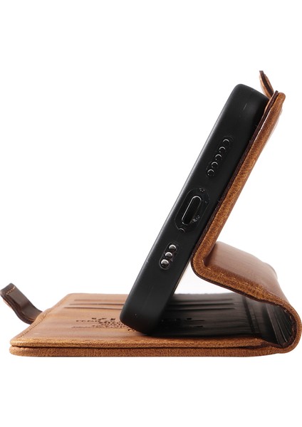 Xiaomi 14T Pro Kılıf Için Pu Deri Cüzdan Telefon Kapağı Cilt Dokunmatik Duygu-Kahverengi (Yurt Dışından) indirimleri