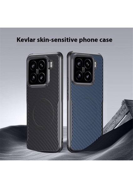 Xiaomi 15 Için Magsafe Karbon Fiber Pu+Pc+Silikon Koruyucu Kapak İle Uyumlu Kılıf-Gri (Yurt Dışından) indirimleri