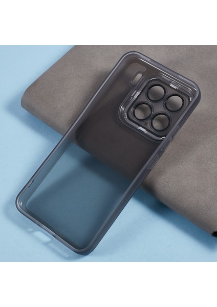Xiaomi 15 Kılıf Elektroliz Kamera Çerçevesi Tpu Telefon Kapağı-Şeffaf Siyah Için (Yurt Dışından) fiyatları