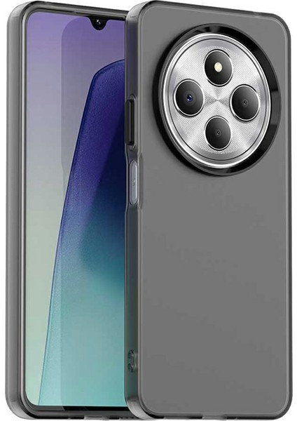 Xiaomi Poco C75 4G-Redmi 14C 4G-14R 5G-A3 Pro 4G-A4 5G Pc+Tpu+Pet Mat Arka Kapak-Siyah Telefon Kılıfı (Yurt Dışından)