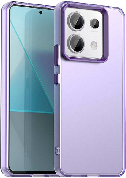 Xiaomi Redmi Note 13 Pro 5G-Poco X6 5G Telefon Arka Kapak-Mor Için (Yurt Dışından)