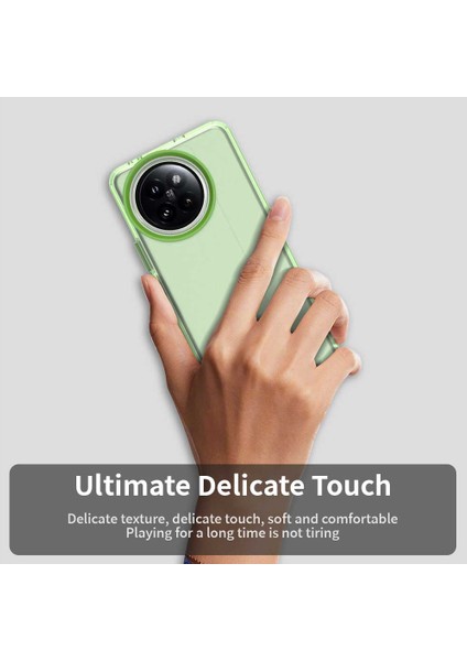 Xiaomi 14 Civi 5G-Civi 4 Pro 5G Kılıf Pc+Tpu+Pet Mat Düşme Önleyici Telefon Arka Kapak-Yeşil (Yurt Dışından) indirimleri