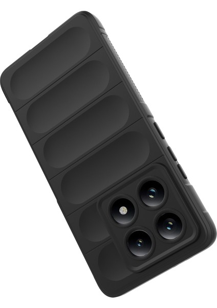 Xiaomi Redmi Note 14 Pro 5G Kılıf Anti-Drop Yumuşak Tpu Sağlam Telefon Arka Kapak-Siyah (Yurt Dışından)