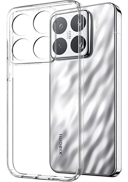 Xiaomi 15 Pro Için Tpu Telefon Kılıfı + 3D Kavisli Temperli Cam Filmi (Parmak Izi Kilidini Destekleyin) (Yurt Dışından)