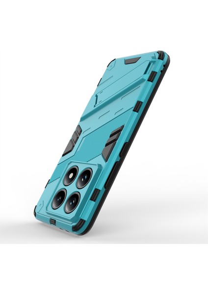 Xiaomi 14T Pro Kılıf Pc+Tpu Standlı Darbeye Dayanıklı Telefon Kılıfı-Bebek Mavisi (Yurt Dışından) modelleri