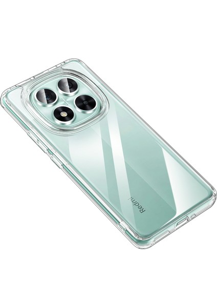 Xiaomi Redmi Note 14 Pro 5G Kılıf PC+TPU Telefon Kapağı Hava Yastığı Koruması-Şeffaf (Yurt Dışından)