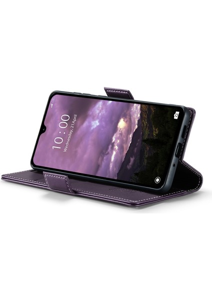 Xiaomi Redmi Için 14C 4G Kılıf Caseme 023 Serisi Rfıd Engelleme Parlak Telefon Kapağı-Mor (Yurt Dışından) fırsatları