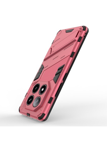 Xiaomi Redmi Note 14 Pro 5G Kılıf Pc+Tpu Stand-Rose İle Darbeye Dayanıklı Telefon Kılıfı Için (Yurt Dışından) modelleri
