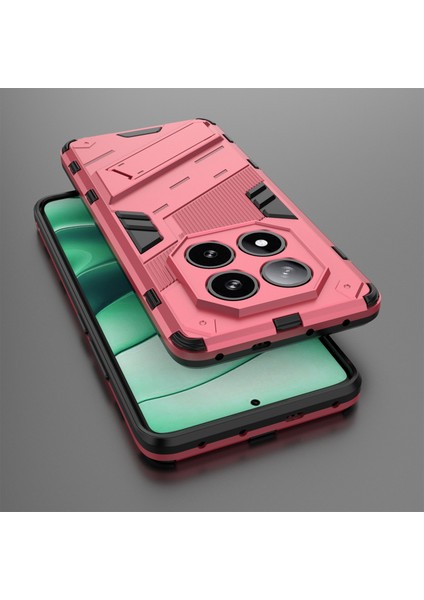 Xiaomi Redmi Note 14 Pro 5G Kılıf Pc+Tpu Stand-Rose İle Darbeye Dayanıklı Telefon Kılıfı Için (Yurt Dışından) indirimleri