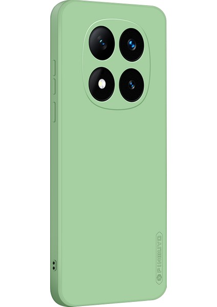 Xiaomi Redmi Note 14 Pro 5G Sıvı Silikon Tpu Telefon Kılıfı-Yeşil (Yurt Dışından)