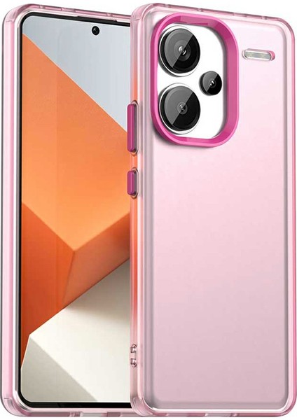 Xiaomi Redmi Note 13 Pro+ 5G Telefon Arka Kapak-Kırmızı (Yurt Dışından)