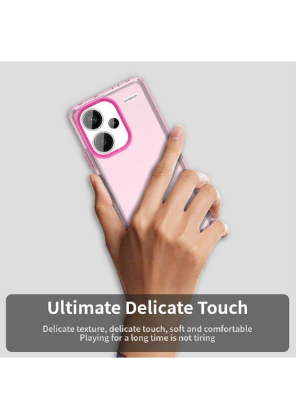 Xiaomi Redmi Note 13 Pro+ 5G Telefon Arka Kapak-Kırmızı (Yurt Dışından)