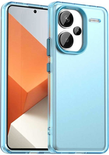 Xiaomi Redmi Note 13 Pro+ 5G Telefon Arka Kapak-Mavi Için (Yurt Dışından)