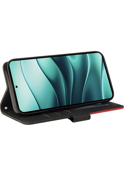 Kt Deri Serisi-1 Xiaomi Redmi Note 14 5G Renk Ekleme Telefon Kılıfı Cüzdan Standı-Siyah (Yurt Dışından) modelleri