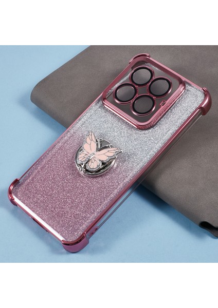 Xiaomi 14 Pro Kılıf Glitter Tpu Darbeye Dayanıklı Telefon Kapağı-Pembe (Yurt Dışından) indirimleri