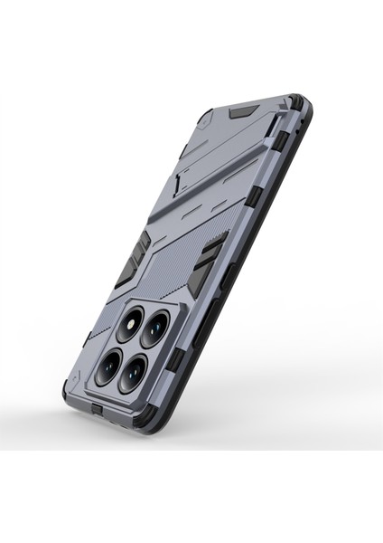 Xiaomi 14T Pro Kılıf Pc+Tpu Standlı Darbeye Dayanıklı Telefon Kılıfı-Koyu Mavi (Yurt Dışından) modelleri