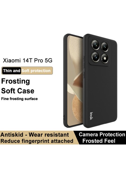 Xiaomi 14T Pro Kılıf Mat Parmak Izi Önleyici Yumuşak Tpu Kapak Için (Yurt Dışından) fiyatları