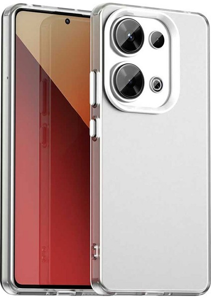 Xiaomi Redmi Note 13 Pro 4G-Poco M6 Pro 4G Telefon Arka Kapak-Beyaz (Yurt Dışından)