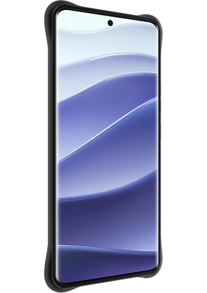 Xiaomi Redmi Için Not 14 Pro 5G Kılıf Su Damlası Doku Kaymaz Mat Tpu Kapak-Mat Siyah (Yurt Dışından)