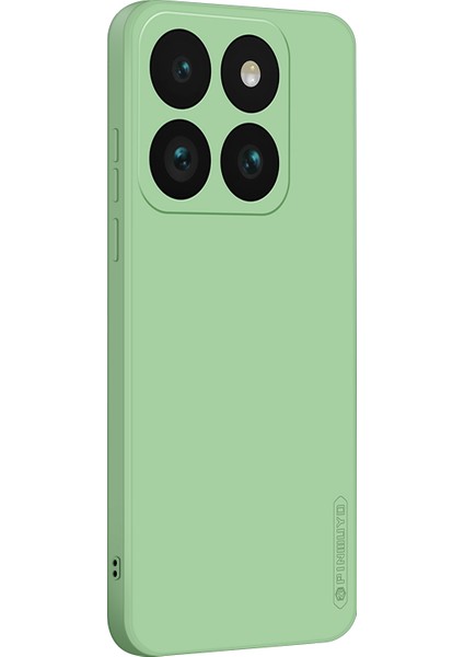 Xiaomi 14T Pınwuyo Jk Touching Sıvı Silikon Tpu Telefon Kılıfı-Yeşil (Yurt Dışından)