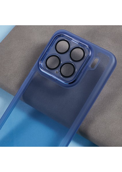Xiaomi 15 Kılıf Elektroliz Kamera Çerçevesi Tpu Telefon Kapağı-Şeffaf Mavi Için (Yurt Dışından) fırsatları