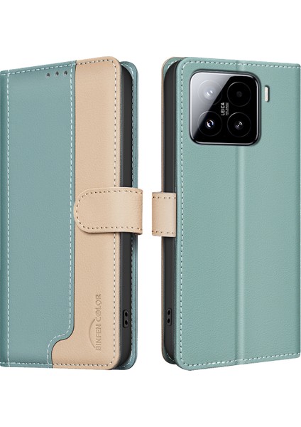 Xiaomi 15 Ekleme Renkli Rfıd Engelleme-Yeşil Için (Yurt Dışından)
