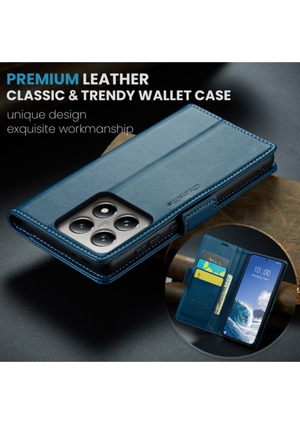 Xiaomi 14T Kılıf Caseme 023 Serisi Rfıd Engelleme Parlak Telefon Kapağı-Mavi (Yurt Dışından) indirimleri