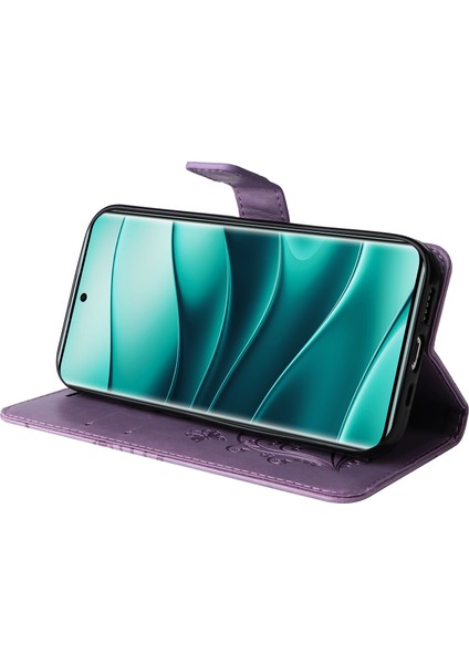 Xiaomi Redmi Note 14 Pro+ 5G - Note 14 Pro 5G Kılıf Deri Telefon Kılıfı -Açık Mor (Yurt Dışından) modelleri
