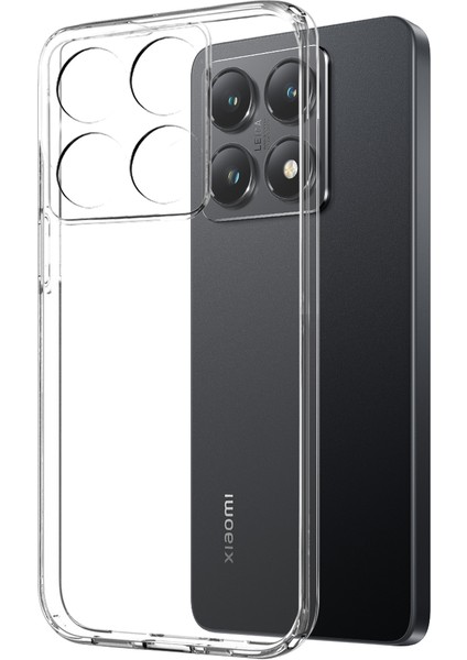 Xiaomi 14T Şeffaf Kılıf Yumuşak Tpu Telefon Kapağı Temperli Cam Ekran Koruyucu Için (Yurt Dışından) modelleri