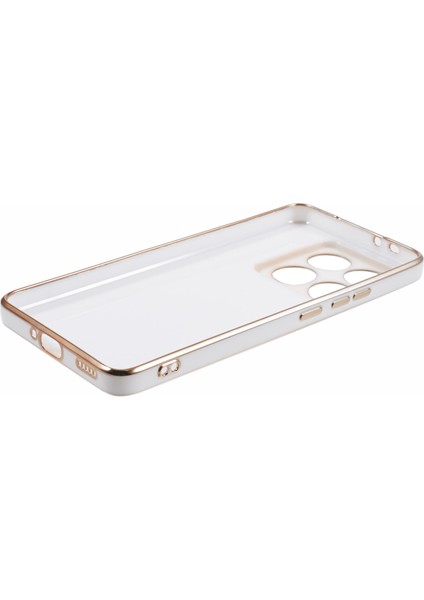 Xiaomi 14T Pro Kılıf Için Tpu Slim Fit Darbeye Dayanıklı Telefon Kapağı 6D Galvanik-Beyaz (Yurt Dışından) indirimleri
