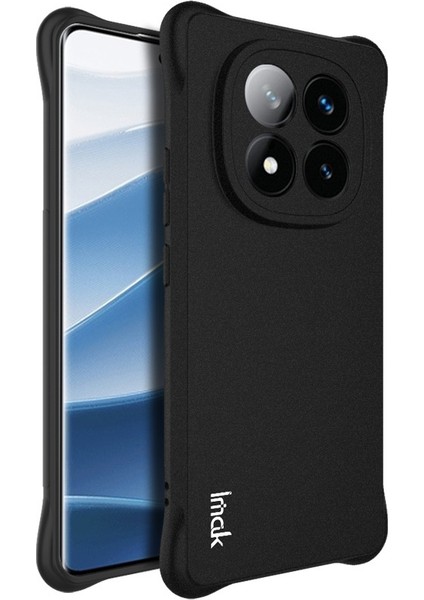 Xiaomi Redmi Note 14 Pro+ 5G Kılıf Tpu Telefon Kapağı Hava Yastığı Darbeye Dayanıklı Koruma-Siyah (Yurt Dışından)
