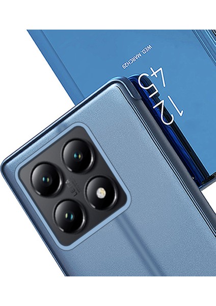 Xiaomi 14T Pro Kılıf Görünümü Penceresi Deri Flip Telefon Kapağı-Mor Için (Yurt Dışından) fırsatları