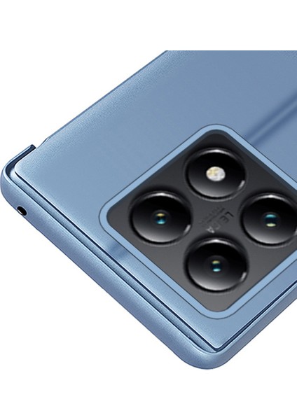 Xiaomi 14T Pro Kılıf Görünümü Penceresi Deri Flip Telefon Kapağı-Mor Için (Yurt Dışından) indirimleri