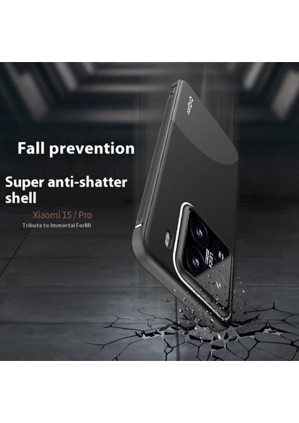Xiaomi 15 Pro Için Kontrast Renkli Ten-Dokunmatik Telefon Kapağı-Cyan (Yurt Dışından)
