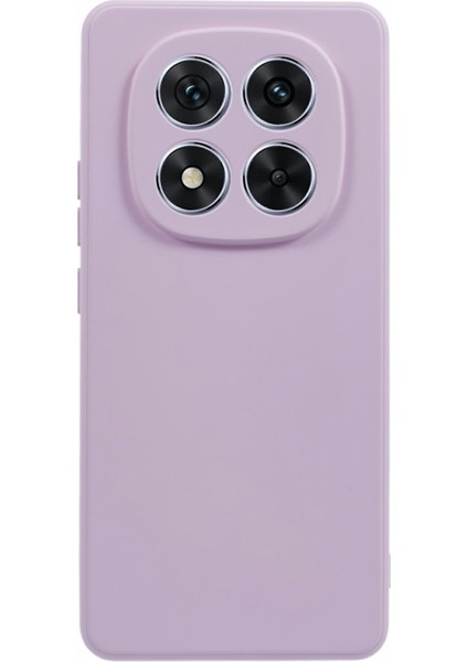 Xiaomi Redmi Note 14 Pro+ 5G Kılıf Için Tpu Geri Yumuşak Çizilmez Fiber Astar Telefon Kapağı-Mor (Yurt Dışından)