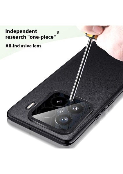 Xiaomi 15 Kılıf Ince Tpu+Pc+Pu Deri Telefon Arka Kapak (2. Nesil)-Beyaz (Yurt Dışından) indirimleri