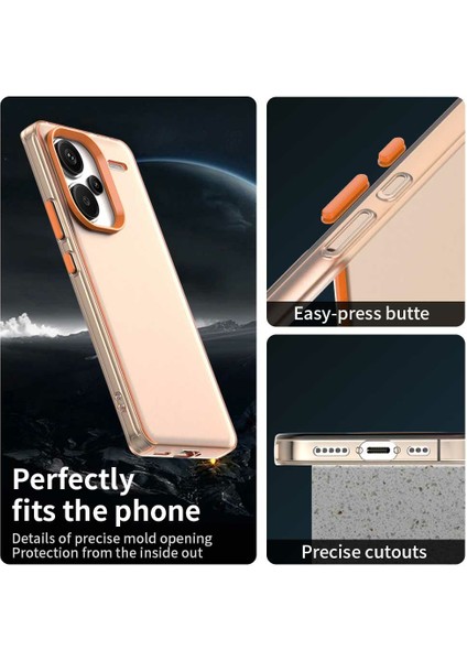 Xiaomi Redmi Note 13 Pro+ 5G Telefon Arka Kapak-Turuncu (Yurt Dışından) modelleri