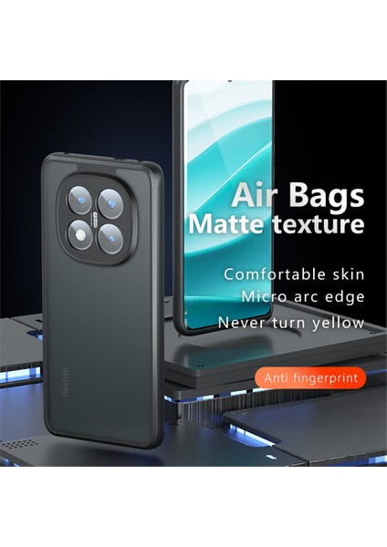 Xiaomi Redmi Note 14 Pro+ 5G Kılıf Skin-Touch Tpu+Pc Mat Telefon Kabuğu, Şeffaf Siyah Için (Yurt Dışından) fiyatları