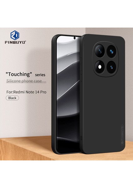 Xiaomi Redmi Note 14 Pro 5G Sıvı Silikon Tpu Telefon Kılıfı-Siyah (Yurt Dışından) fiyatları