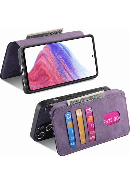 Caseneo Mw-03 Telefon Kılıfı Xiaomi Redmi Için 14C 4G-14R 5G-Poco C75 4G Deri + Tpu Telefon Kapağı İle Çıkarılabilir Cüzdan-Mor (Yurt Dışından) modelleri