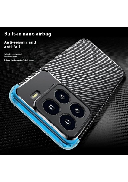 Xiaomi 15 Pro Kılıf Karbon Fiber Doku Tpu Telefon Kapağı Isı Dağılımı Için (Yurt Dışından) modelleri