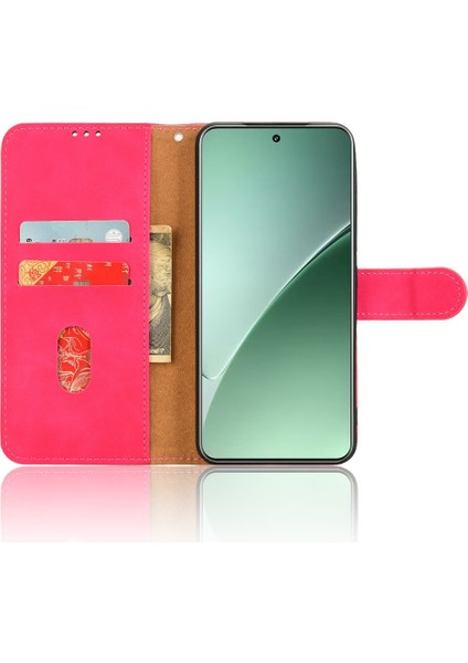 Xiaomi 15 Için Skin-Feel Anti-Drop Cüzdan Flip Telefon Kapağı-Gül (Yurt Dışından) fiyatları