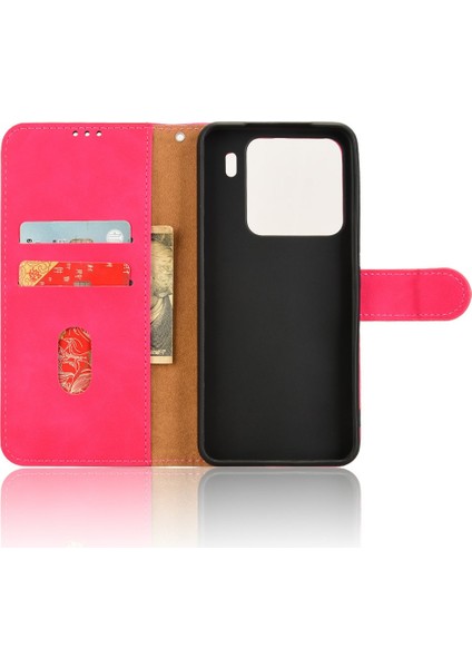 Xiaomi 15 Için Skin-Feel Anti-Drop Cüzdan Flip Telefon Kapağı-Gül (Yurt Dışından) fırsatları