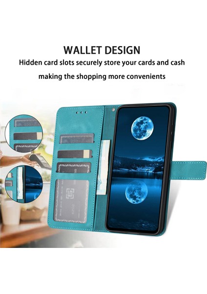 Xiaomi Redmi Note 14 Pro 5G-14 Pro+ 5G Düz Renk Cüzdan Koruyucu Telefon Kapağı-Yeşil (Yurt Dışından) fiyatları