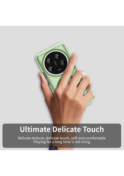 Xiaomi 14 Ultra Kılıf Için Magsafe Pc+Tpu+Pet Anti-Drop Telefon Kapağı İle Uyumlu-Yeşil (Yurt Dışından) indirimleri