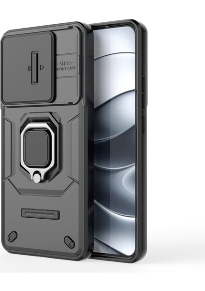 Xiaomi Redmi Note 14 5G-14 4G Kılıf Pc+Tpu Lens Kapaklı Telefon Koruyucu-Siyah (Yurt Dışından) fırsatları