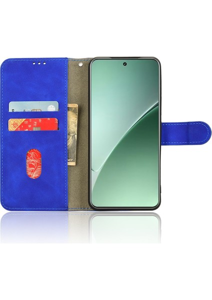 Xiaomi 15 Için Skin-Feel Anti-Drop Cüzdan Kapaklı Telefon Kapağı-Mavi (Yurt Dışından) fiyatları